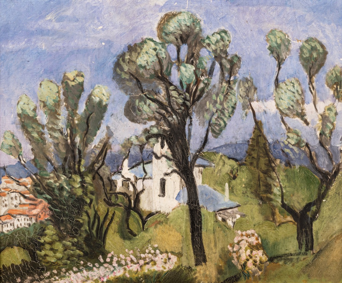 Henri Matisse, Niebieska willa, Nicea, 1918
