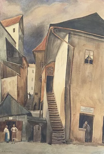 Scène de rue 